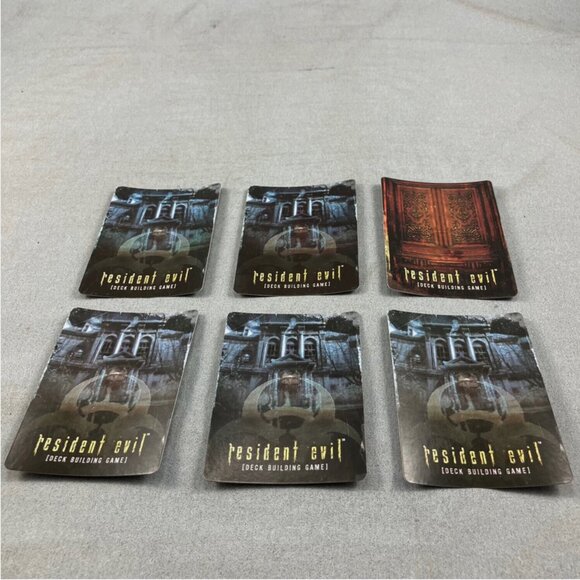 6 Foil Rare Resident Evil Deck Building Game Ada Alyssa Yoko Cindy Hunk Albert - Picture 3 of 3